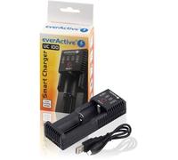Chargeur de piles - EverActive - UC-100 - Professionnel - Rapide - Fonction Powerbank