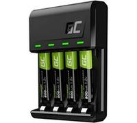 GreenCell Chargeur GC VitalCharger avec 4 piles AAA HR03 800 mAh