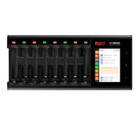 Chargeur de piles rondes ISDT N8 NiMH, NiCd, NiZn, Li-ion, LiHV, LiFePO LR6 (AA), LR03 (AAA), 14500, 10440