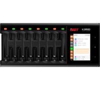 Chargeur de piles rondes ISDT N8 NiMH, NiCd, NiZn, Li-ion, LiHV, LiFePO LR6 (AA), LR03 (AAA), 14500, 10440