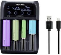 Chargeur de piles rondes NiMH, NiCd, Li-ion, LiFePO VOLTCRAFT IPC-2