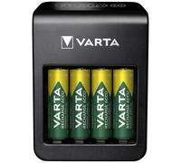 Chargeur de piles rondes Varta LCD Plug Charger+ 4x 56706 avec accus NiMH LR03