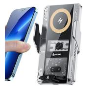 Chargeur de porte-téléphone automobile - support de chargeur de voiture sans fil, porte-téléphone pour chargeur sans fil de voiture | Chargeur sans fil de voiture de téléphone portable 66W pour évent