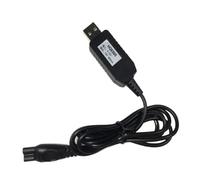 Chargeur de rasoir 15 V HQ8505, compatible avec Philips OneBlade QP6520 et QP6510, cordon d'alimentation et adaptateur secteur.(Only USB Cable)