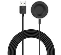 Chargeur de rechange compatible avec les chargeurs Huawei Watch GT Runner 2/GT6 Pro/GT5/Fit4, câble de charge avec boîtier en métal (noir)