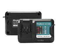 Chargeur de Rechange pour Batterie Decker Chargeur Rapide avec écran LED 10,8 V 12 V DC10WD DC10SB DC10WC BL1015 BL1016 BL1021B BL1041B (Prise européenne)