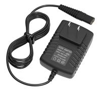 Chargeur de rechange pour rasoir BaByliss PRO FXFS2, adaptateur d'alimentation 4,5 V compatible avec le rasoir BaBylissPRO Barberology sans fil en métal double feuille FXFS2 FXFS2G FOILFX02 Cordon de