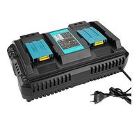 Chargeur de rechange Rapide pour Double Batterie Li-ion 14.4V à 18V Makita BL1830 BL1850 BL1815 BL1860 outil puissance électrique
