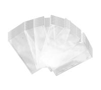 Chargeur de sac PVA - Élimination des tracas de ruban adhésif - 50 pièces - Sacs de rangement dissolvables pour matériel de pêche | Kit d'outils de pêche pour la pêche à la carpe, lys attachés, appâts