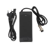 Chargeur De Scooter éLectrique 54,6 V 2 A Avec Connecteur MéTallique Gx16 Chargeur De VéLo éLectrique Anti-InterféRence Protection Anti-Surcharge 100-240 V Prise Ue