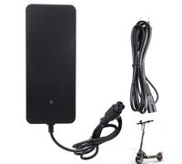 Chargeur de Scooter électrique 54.6V 2A, Compatibilité avec Kugoo M4/M4 Pro/Hitway H5/H5 Pro/UrbanGlide/JOYOR/Speedway/Urbetter/Kaabo, pour Chargeur de Lithium 48 V, Connecteur 3 Broches 12 mm