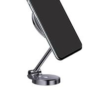 Chargeur de support pour téléphone, support de téléphone et chargeur de voiture | Port de téléphone et chargeur de voiture magnétique de 15 W, support mobile automatique, support de cellule