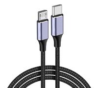 Chargeur de synchronisation de données de remplacement pour Kodak Pixpro | Câble adaptateur USB C vers micro USB, charge rapide, transfert OTG, compatible avec iPhone 18, 17, 16, 15, Maobook