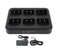 Chargeur de talkie-walkie 6 voies, charge rapide et sure, radio bidirectionnelle pour BF-UV9R BF-UV9R Plus, prise UE AC100-240 V