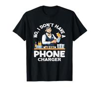Chargeur de téléphone Barman No I Don't Have A Phone T-Shirt