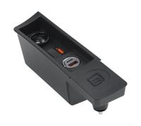 Chargeur de téléphone de voiture à charge rapide pour Passat B6 B7 CC avec moniteur de tension réelle, double prise USB, protection fusible sécurisée, noir