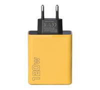 Chargeur de téléphone portable multi-ports, chargeur rapide multi-ports, chargeur mural multiport 120 W, adaptateur de téléphone de type C, bloc de chargeur international de type C, prise de charge