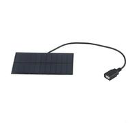 Chargeur de téléphone portable USB 5 V 2 W avec panneau solaire