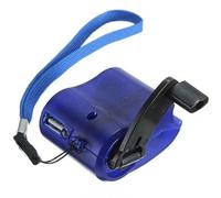 Chargeur de téléphone portable USB dynamo de voyage avec lampe torche et chargeur écologique à manivelle