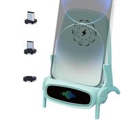 Chargeur de téléphone pour chaise - Support de charge sans fil avec support de bureau stable, angle de vision réglable | Station rapide pour plusieurs appareils, bureau, chambre, salon, maison