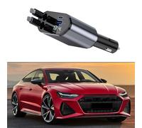 Chargeur de téléphone rapide 4 en 1 pour voiture en aluminium adapté pour le stockage de puissance nominale de 60 W USB-A Port de sortie 5 V 2,4 A conçu pour une utilisation durable avec une bonne