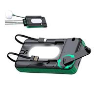 Chargeur de Téléphone Solaire - 20000mAh Pack de Batterie de Survie - Batterie Externe Solaire avec Manivelle - pour Appareil Photo Tablette Randonnée Voyage Roadtrip Pêche Sac à Dos Festival de