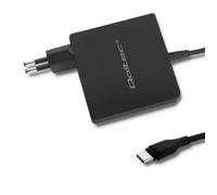 Chargeur de téléphones portables - QOLTEC - 51741 - 4,5 A - Noir - Câble USB inclus