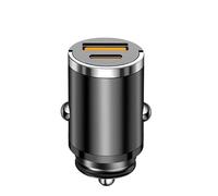 Chargeur de Voiture 12 V-24 V QC3.0 Type-C PD30 W, Charge Rapide, Adaptateur Allume-Cigare Universel pour téléphone, Appareil Photo, DVR(PD30W QC3.0)