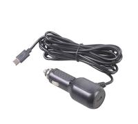 Chargeur de voiture 12 V 24 V vers 20 W Type C avec câble de 342 cm Régulation de sortie à 2 ports pour le chargement électronique du véhicule Adaptateur de voiture à double port