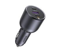 Chargeur de voiture 130 W (2 x USB-C, 1 x USB-A) - Gris