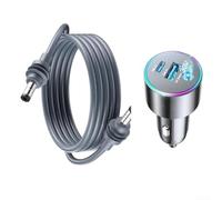 Chargeur de voiture 20 V 2 A avec, pour QC3.0 et Type-C pour Starlink pour MINI, câble d'alimentation Boost 12 V/24 V, vers 20 V, cordon CC étanche IP67, pour alimentation à usage automobile, (QC 3,0