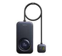 Baseus Chargeur de voiture avec câble rétractable pour 6 appareils 60W - Noir Chargeur de voiture avec câble rétractable pour 6 appareils 60W - Noir