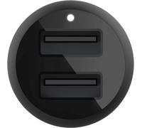 Chargeur De Voiture À Deux Ports Usb (24 W) Avec Câble Lightning (Chargeur De Voiture Charge,Chargeur De Voiture À 2 Ports Usb ; Chargeur De Voiture Pour Iphone,Ipad Et Airpods)