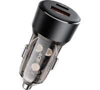 Chargeur de voiture à double port ACEFAST B12 (USB-A + USB-C, 60W) - Noir KP36773