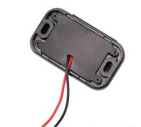 Chargeur de voiture avec USB C PD3.0 et pour QC3.0 double ports pour véhicules 12 V 24 V, charge rapide 55 W, installation sans grand trou, voyant lumineux bleu