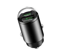 Chargeur de voiture charge rapide USB, chargeur de voiture rapide, chargeur de téléphone portable pour voiture de 100 W, chargeur de charge double du marché du Qc 3.0 du palladium, chargeur de