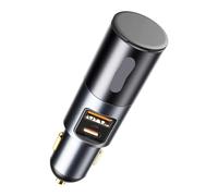 Chargeur de Voiture, Chargeur de téléphone USB 120 W QC 3.0 PD Compatible avec Samsung et Xiaomi