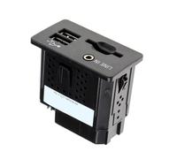 Chargeur de voiture Compatible Avec Ford Pour Kuga Pour Transit Pour Tourneo Pour Connect 2013-2020 2021 2022 2023 2024 Lecteur Multimédia Prise AUX F1CT-14F014-AA