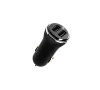 Chargeur voiture Dual Supertouch 2x USB-A avec câble de type USB-C Noir