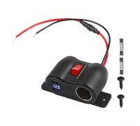 Chargeur de voiture double USB 12 V 24 V avec PD3.0 36 W + sortie QC3.0 18 W pour voitures, SUV, camions, camping-cars, camping-cars