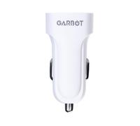 Chargeur de voiture double USB Garbot Grab&Go 10W Blanc, C-05-10201
