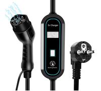 Chargeur de voiture électrique 3,5 kW 16 A Type 2, chargeur portable véhicules , prise UE 220 V-240 V, câble de charge véhicules