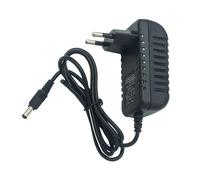 Chargeur de voiture électrique pour enfants, adaptateur secteur pour 12 V 1 A DC, convient pour les véhicules câble de charge de voiture électrique pour enfants, avec prise européenne, en noir
