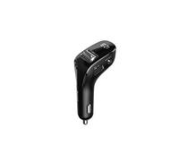 Chargeur de voiture F40 Avec affichage numérique AUX USB Bluetooth Noir