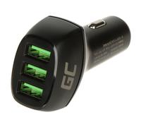 Green Cell CADGC01 chargeur d'appareils mobiles Noir Auto