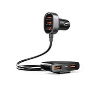 Chargeur de voiture Joyroom Quick Charge 3,0 avec 5 ports USB - noir