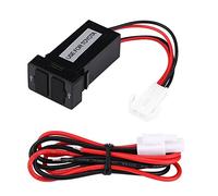 Chargeur de Voiture, Keenso 12V-24V 2.1A Dual USB Prise Port d'alimentation Chargeur Double USB Adaptateur Secteur pour Téléphone Cellulaire GPS Caméras