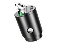 Chargeur de Voiture Mini USB 200 W à Double Port, Charge Ultra Rapide, Prise Allume-Cigare 12-24 V, Adaptateur pour téléphone Portable en Aluminium(200W PD QC)