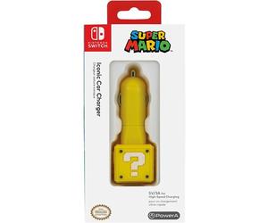 Chargeur de voiture Nintendo Switch Super Mario Question Block