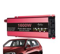 Chargeur de Voiture, onduleur de Voiture Convertisseur de DC 12 V à 220 V | Convertisseur d'inverseur de de prise de chargeur pour le Camping de camion de RV à la maison